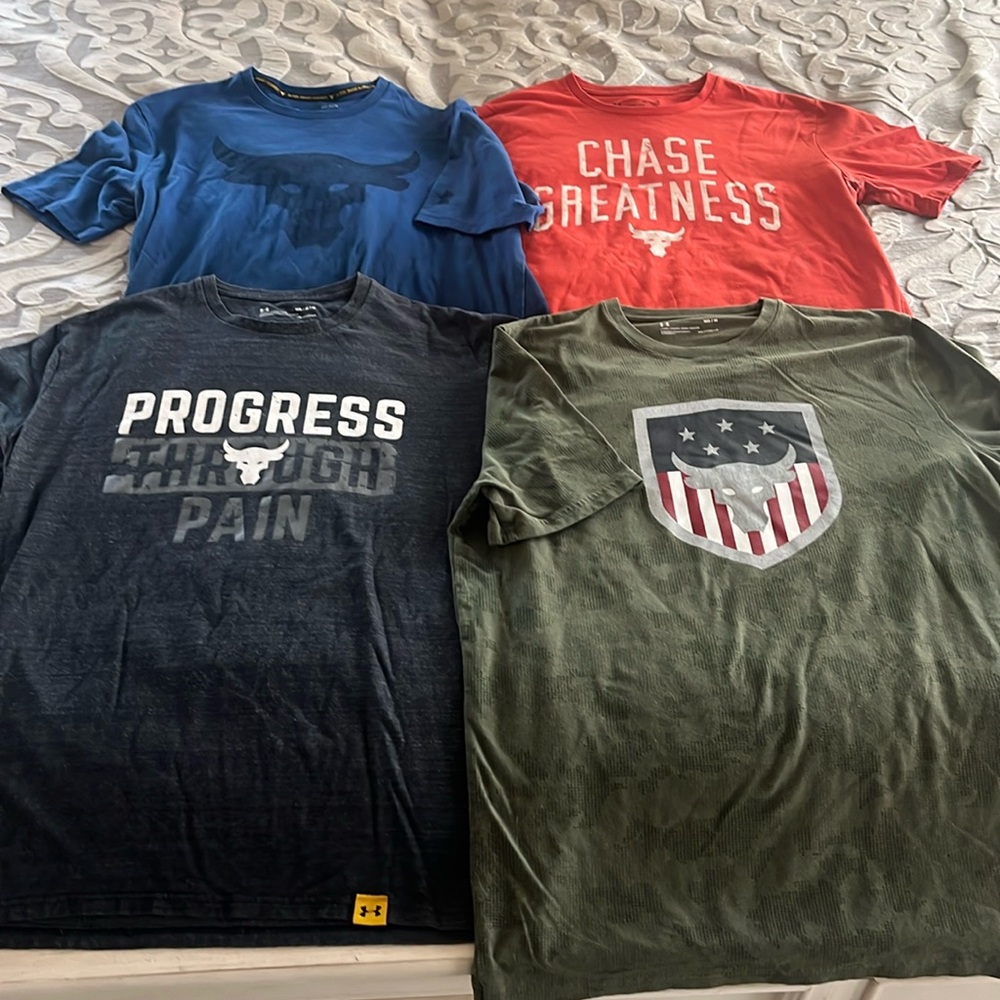 Under Armour The Rock Shirts